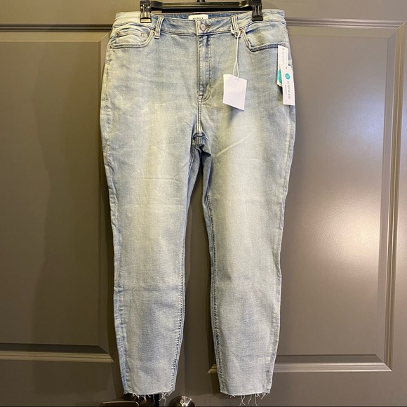 pistola Denim - PISTOLA Arielle Skinny Scissor Cut Hem Jean